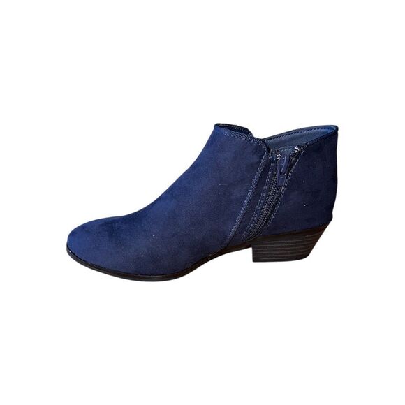 Style & Co -  Navy Blue Bootie - Wiley F1 - Women’s Size 5.5 - Picture 2 of 10